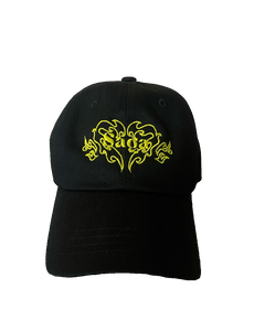 SAGA FAM CAP - black & yellow